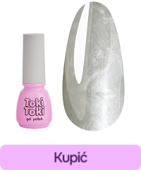 Lakier hybrydowy Toki-Toki Shell SH02 perłowo-mleczny 5 ml